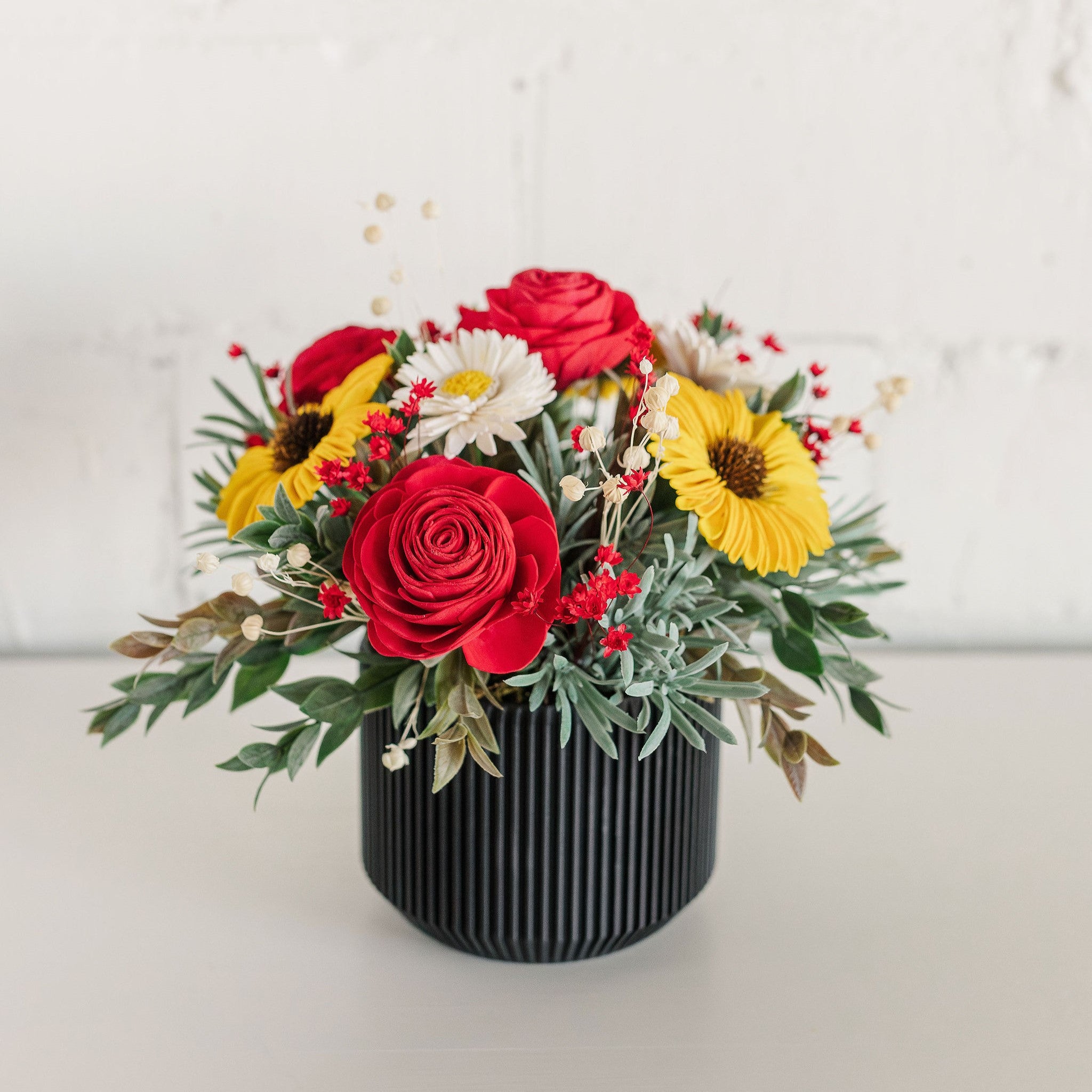 Sola Wood Happy Fields Flower Arrangement – Coco LeFor