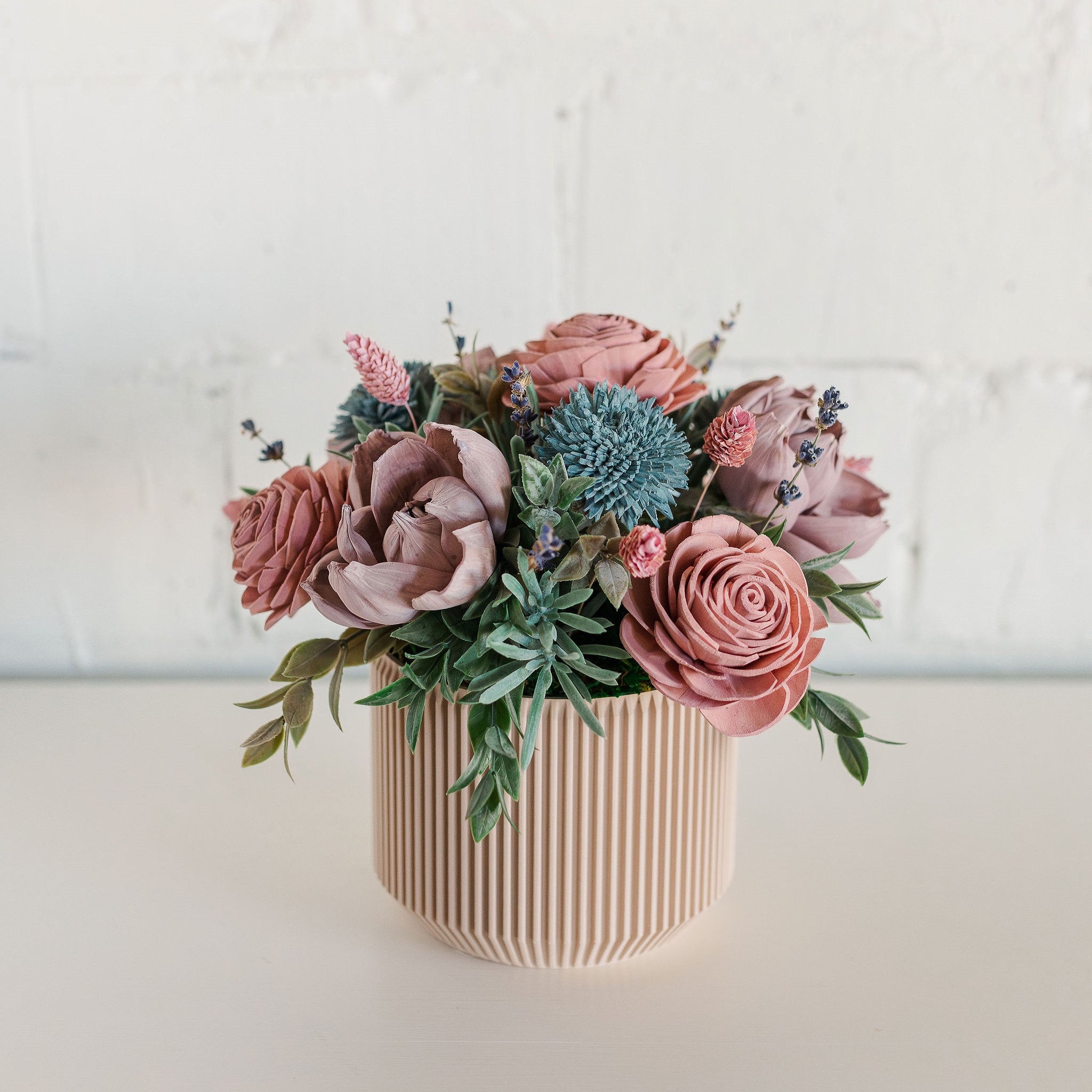 Sola Wood Vintage Beauty Flower Arrangement – Coco LeFor